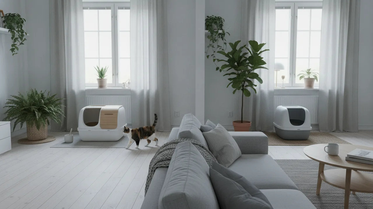 Combien de litières pour un chat ? La règle n+1