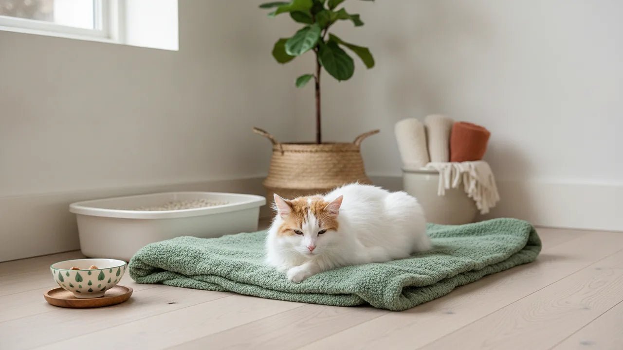 Litière et chat stérilisé : adapter après l'opération