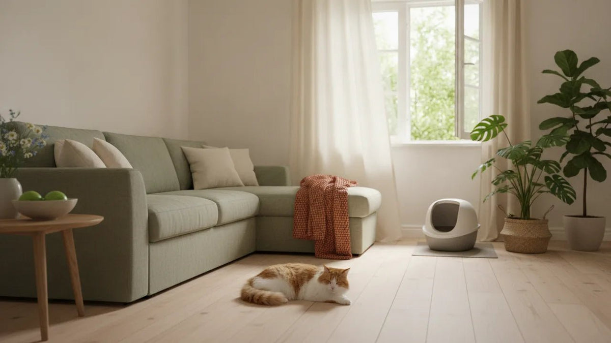 Litière et odeurs d'été : garder un intérieur frais