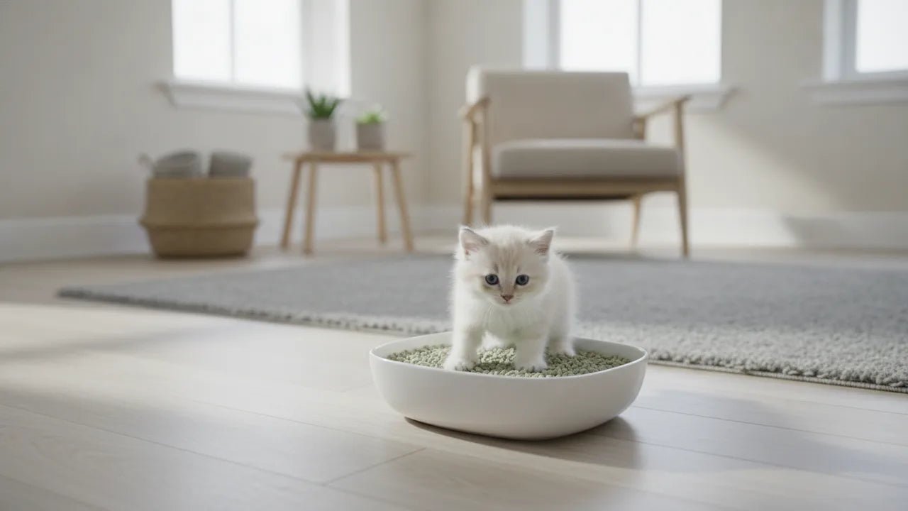 Litière pour chaton : bien démarrer dès l'arrivée