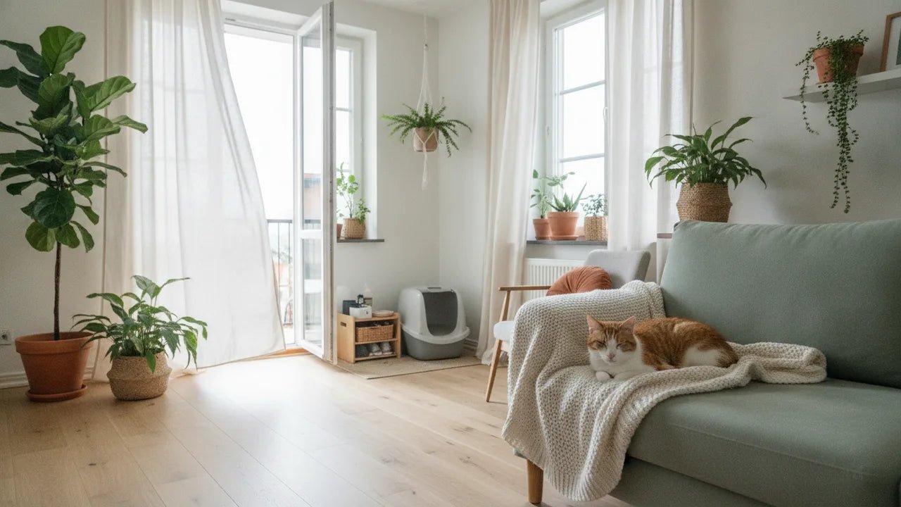 Odeurs de chat en appartement : au-delà de la litière