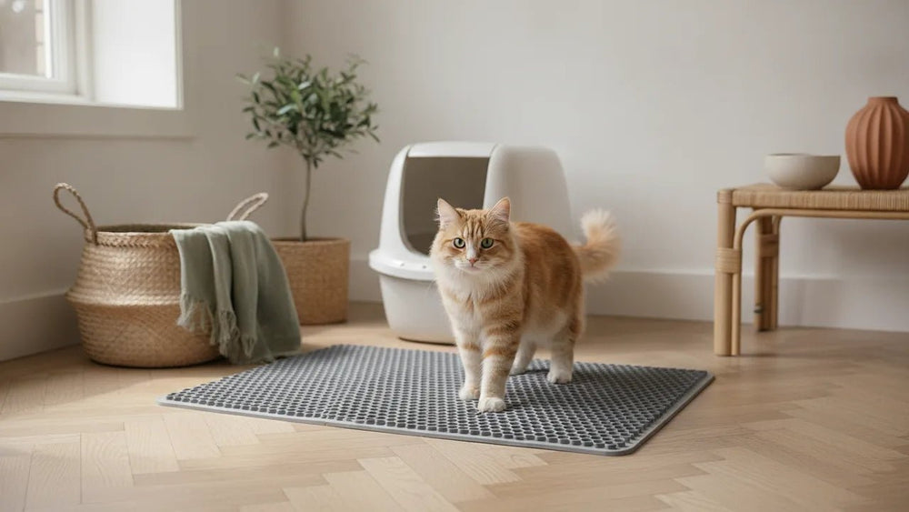 Tapis de litière : lequel choisir pour un sol propre
