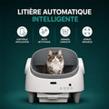 Litière automatique ORA, détail de la finition
