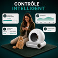 Application mobile de suivi de la litière automatique Simba