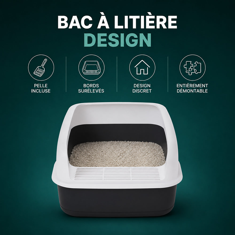 Bac à litière - Tobi