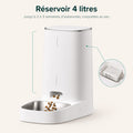 Réservoir de croquettes du distributeur automatique Rivo