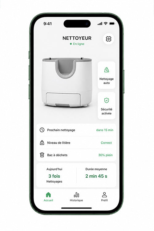 Application Mignou sur smartphone