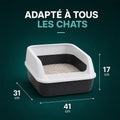 Bac à litière - Tobi - Mignou