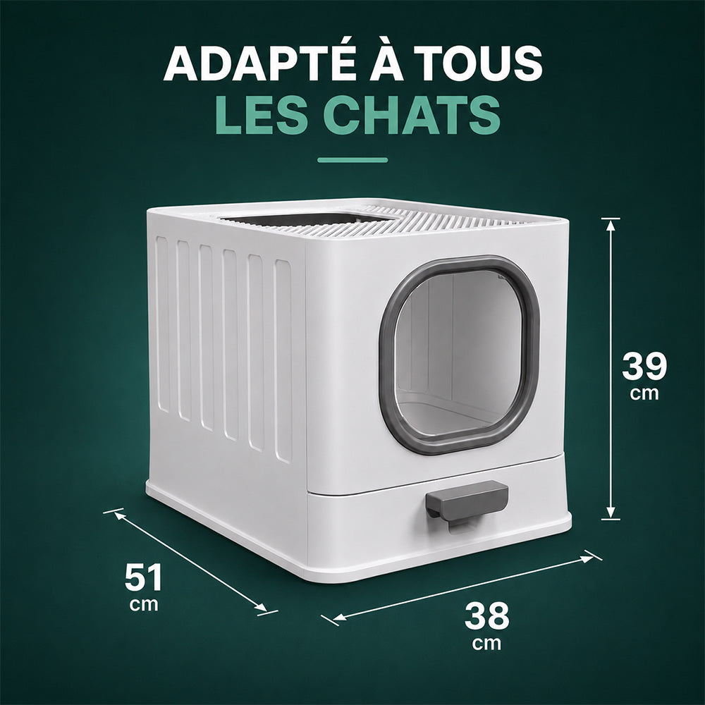 Bac à litière - Pablo