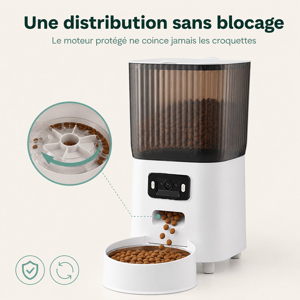 Distributeur automatique avec caméra - Nalo - Mignou