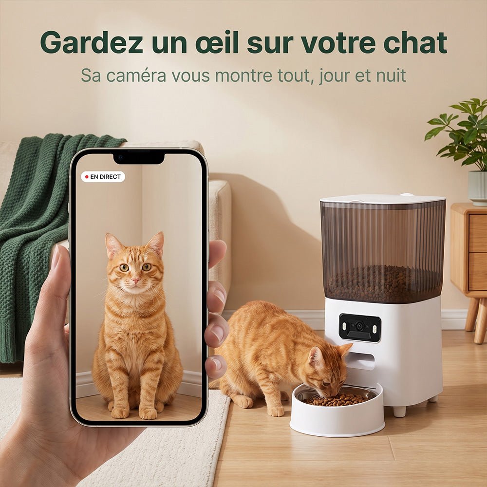 Distributeur automatique avec caméra - Nalo - Mignou