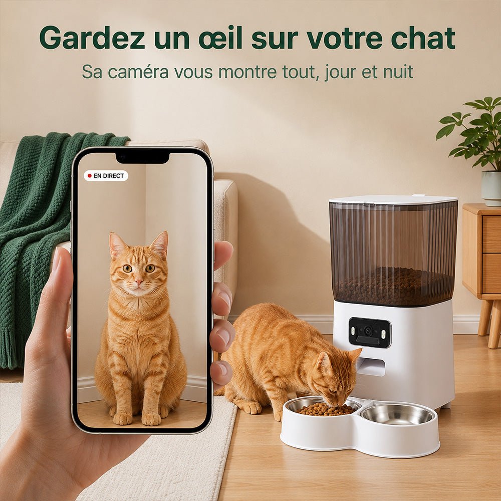 Distributeur automatique avec caméra - Nalo - Mignou