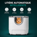 Les atouts de la litière automatique Milo en un visuel