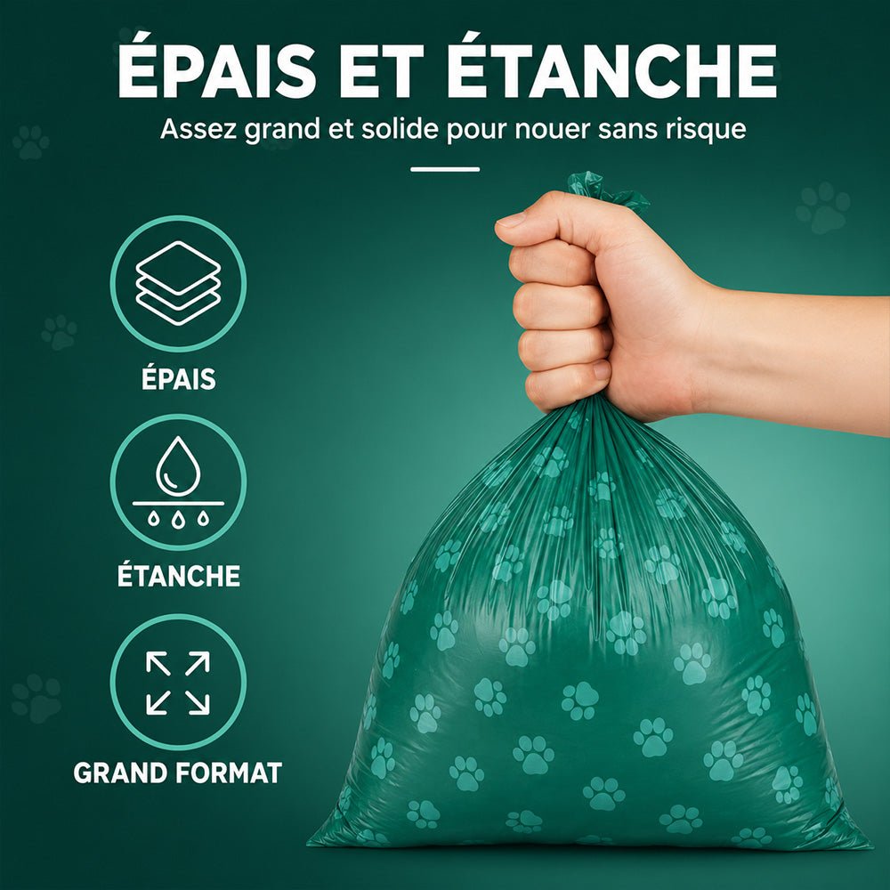 Sacs de litière coloré - 75 sacs - Mignou