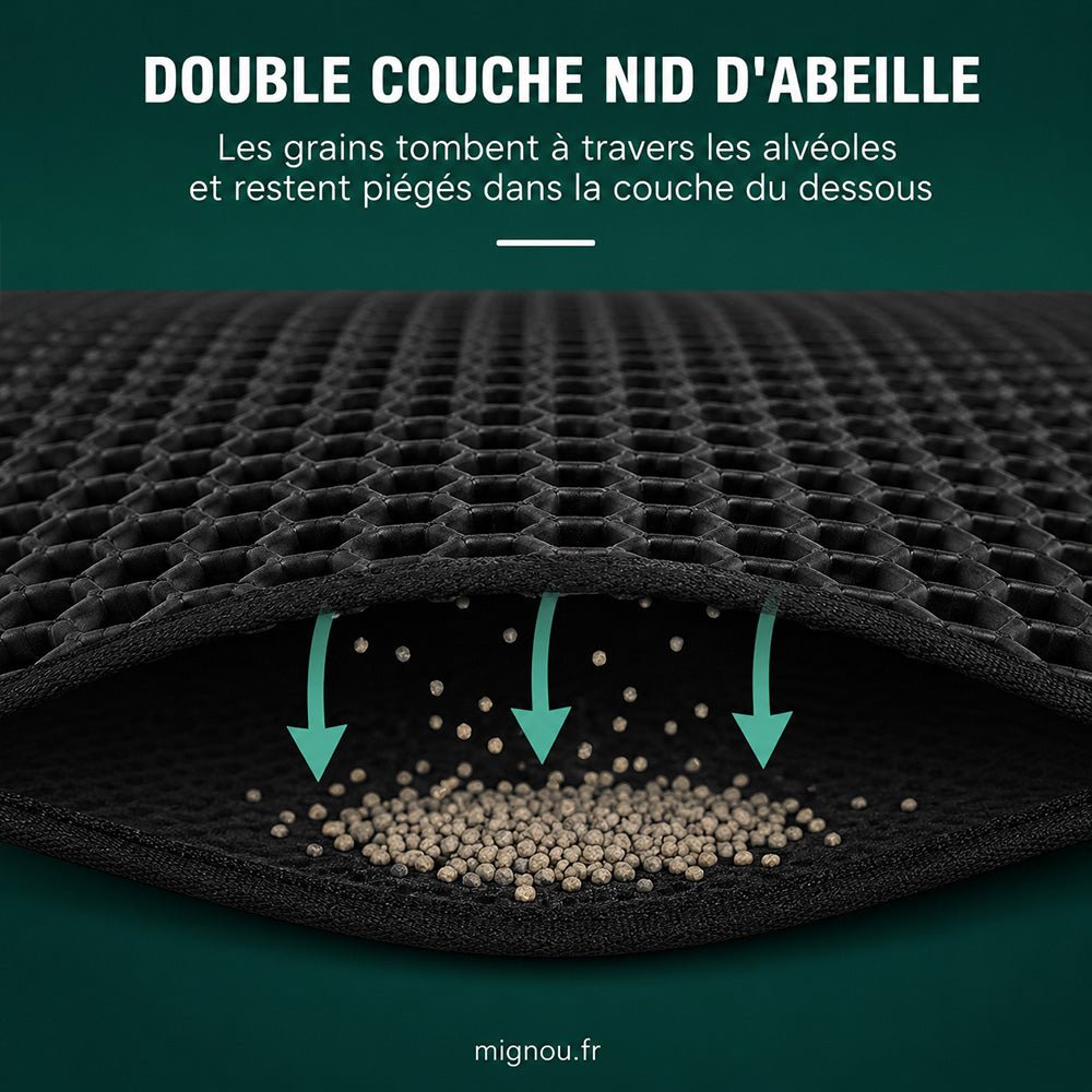 Tapis attrape-litière - Mignou